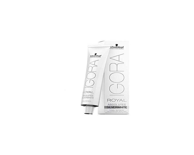 Schwarzkopf Professional Igora Royal Absolutes Silverwhite Silver Hair Color