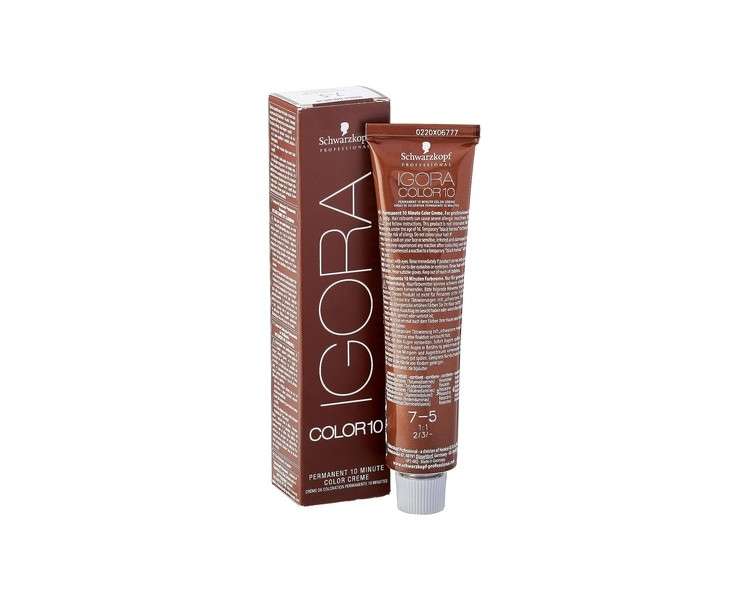 Schwarzkopf Igora Color10-7.5 Medium Blonde Gold 60ml