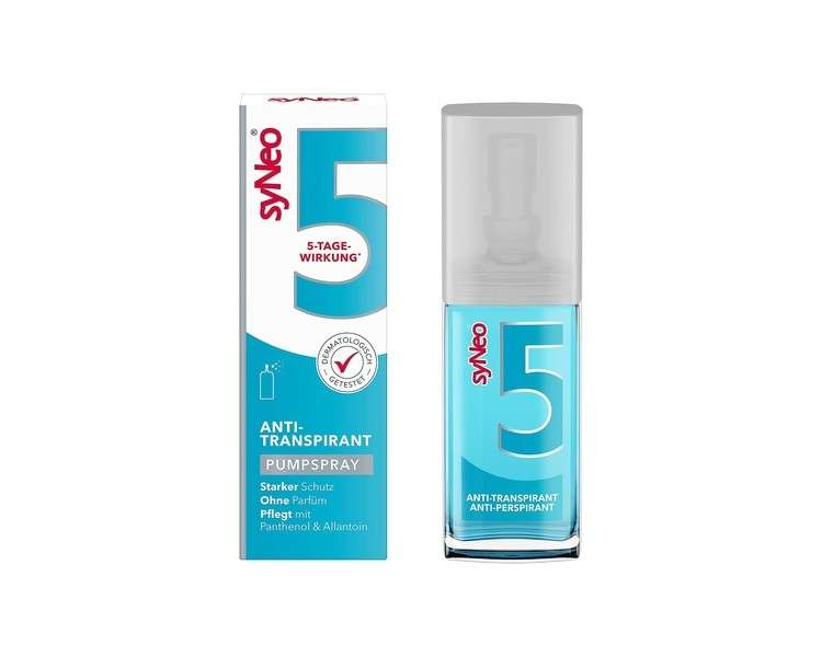 syNeo 5 Antiperspirant Unisex Pump Spray 30ml