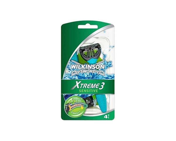 Wilkinson Sword Xtreme 3 Sensitive Disposable Razor