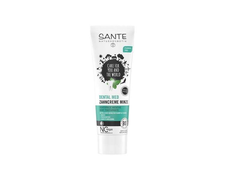 SANTE Naturkosmetik Dental Med Mint Toothpaste 75ml