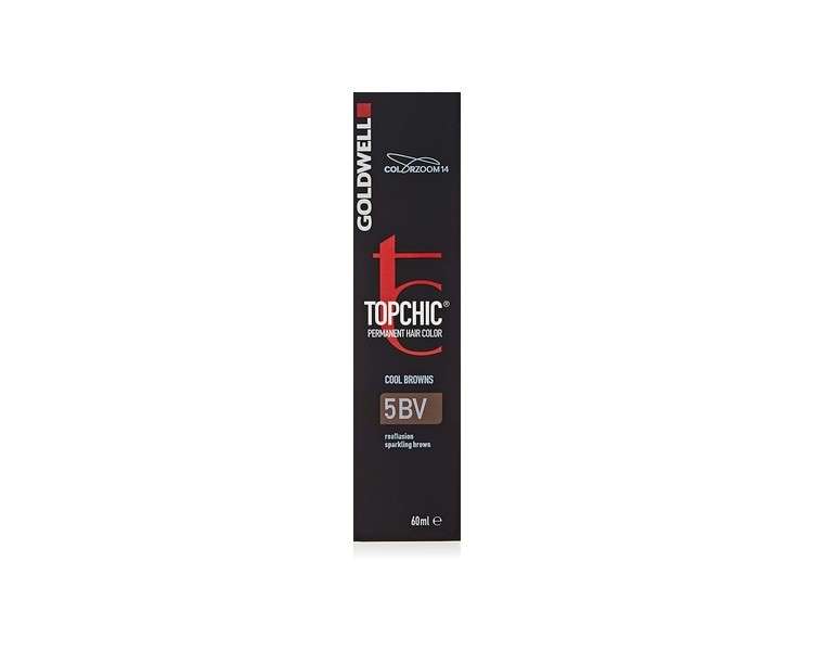 Goldwell Topchic Hair Color Sparkling Brown 5BV 60ml