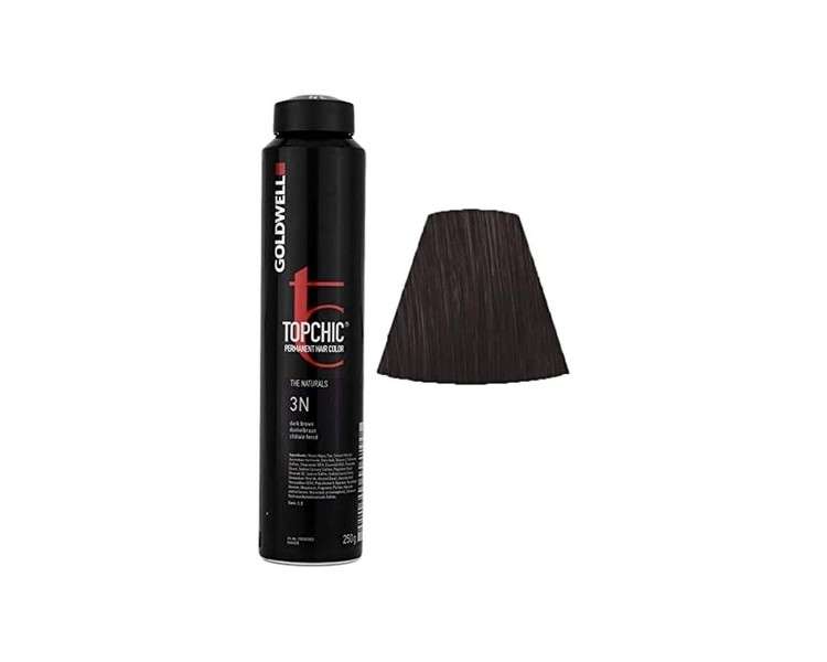 Goldwell Topchic The Naturals Permanent Hair Color 3N 250ml