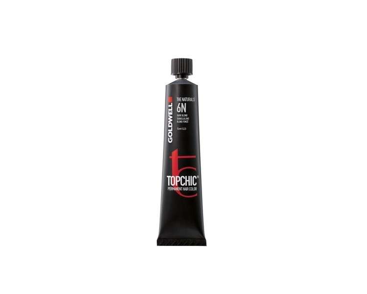 Goldwell Topchic Ash Blonding Cream Hair Color 60ml Beige Silver