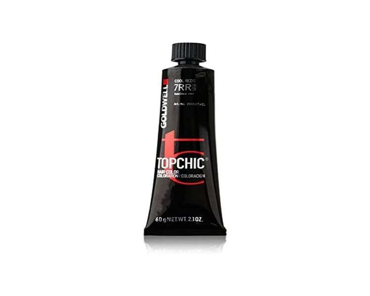 Goldwell Topchic Hair Colour 7RR Luscious Red 60ml