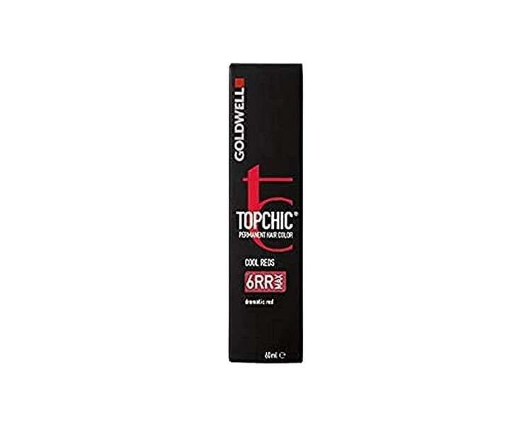 Goldwell Topchic Hair Color 6RR Max Dramatic Red 60ml