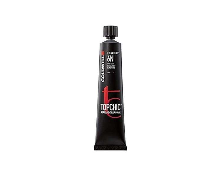 Goldwell Topchic TB Permanent Hair Colour, 6Rb Medium Red Beech, 60 ml