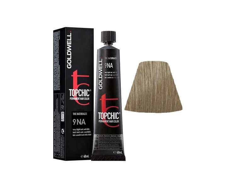 Goldwell Topchic Hair Color 9NA 60ml Natural ash Brown