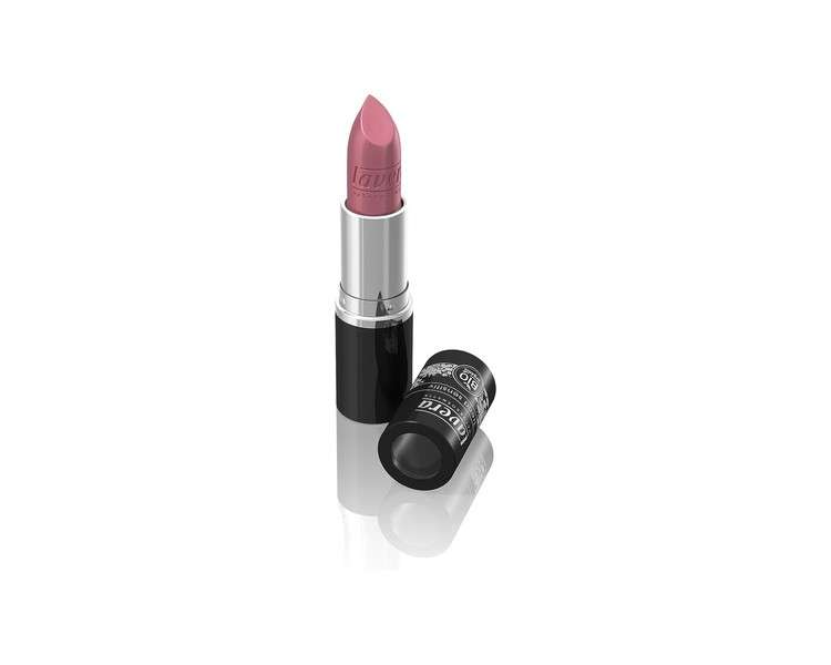 lavera Beautiful Lips Colour Intense Lipstick Caramel Glam 21 - Natural & Innovative Makeup with Organic Plant Extracts 1 Pack (1 x 5g)