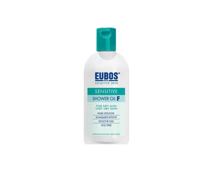 Eubos Sensitive Shower Oil for Dry/Very Dry Skin 200ml