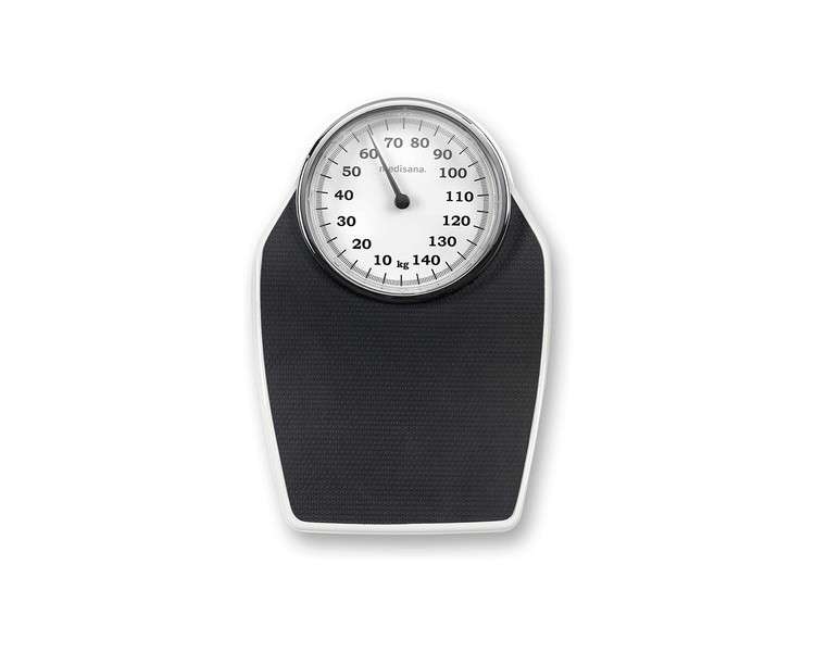 Medisana PSD Mechanical Personal Scale up to 150kg Analog Retro Design Bathroom Scale with Large Scale