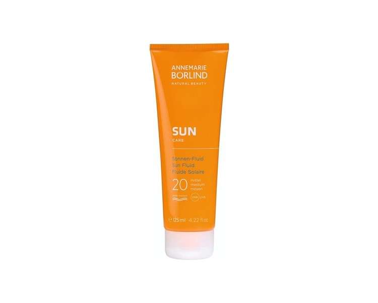 Annemarie Börlind Sun Fluid SPF 20 Sunscreen Fluid 125ml