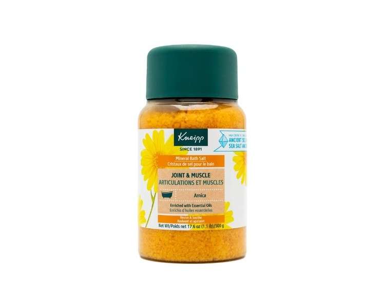 Kneipp Arnica Mineral Bath Salt for Joints and Muscles 500g