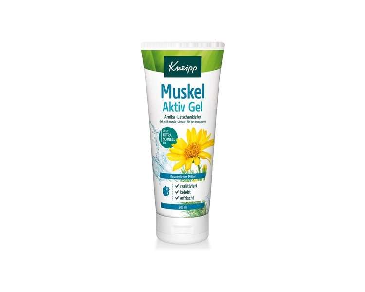 Kneipp MUSCLE Active Arnica Gel Mountain Pine 200ml