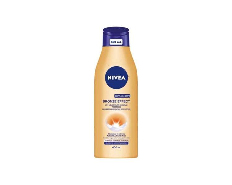 Nivea Bronze Effect Progressive Brown Body Lotion for Light Skin 400g