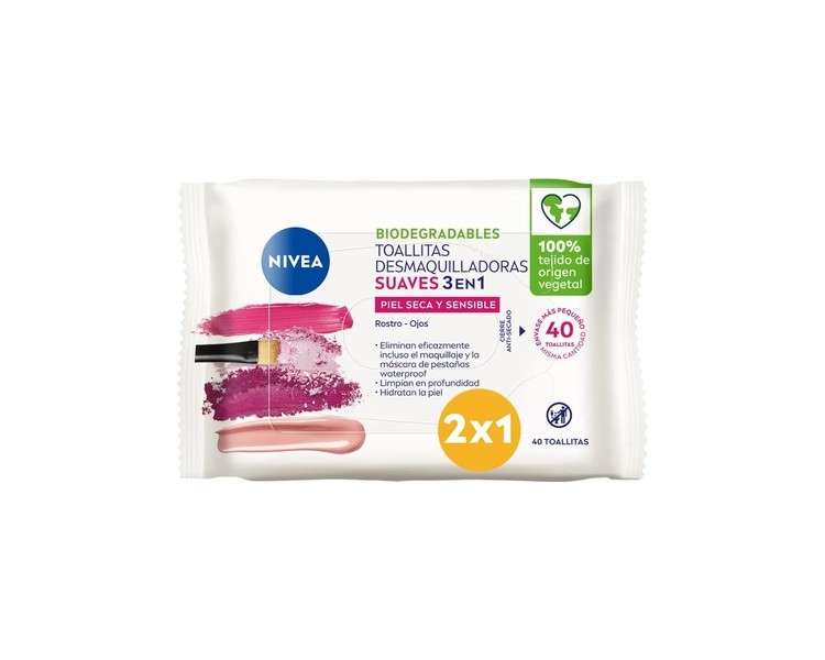 Nivea Make Up Remover Wipes 60ml