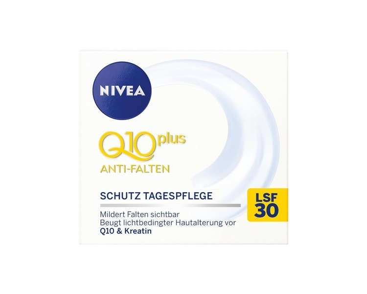 Nivea Q10 Plus Anti-wrinkle High Sun Protection Day Cream 50ml