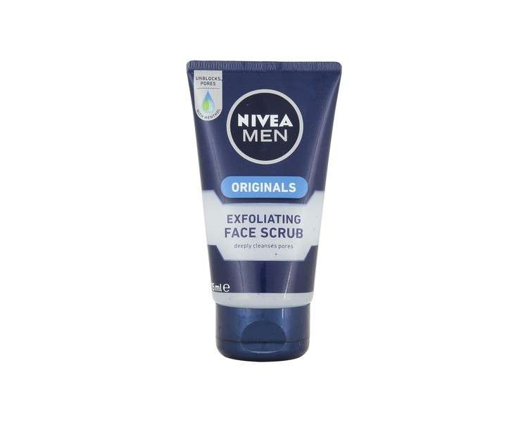 Nivea Men Protect & Care Exfoliating Face Scrub 75ml