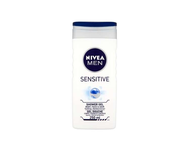 Sensitive Shower Gel Unscented 250ml