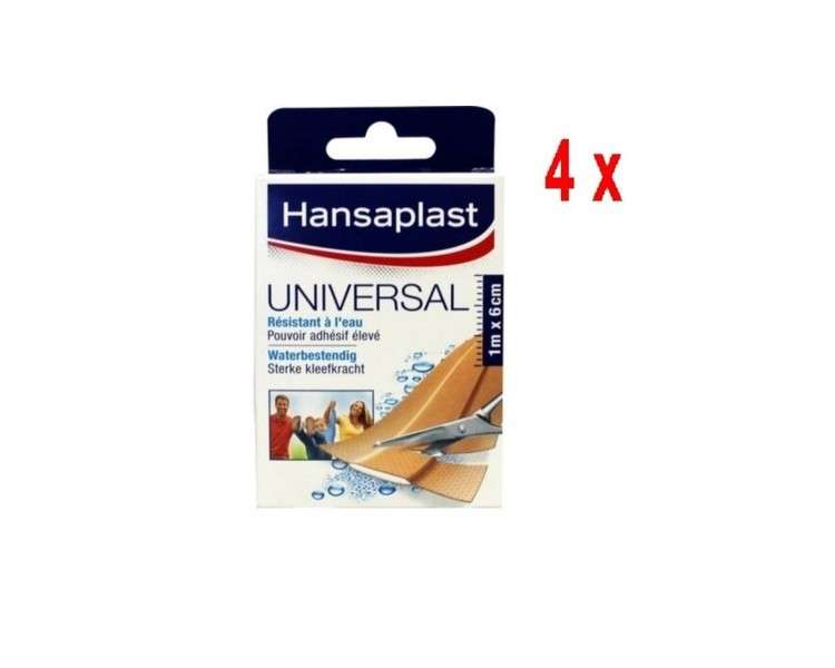 Hansaplast Universal Waterproof Plaster 1m x 6cm