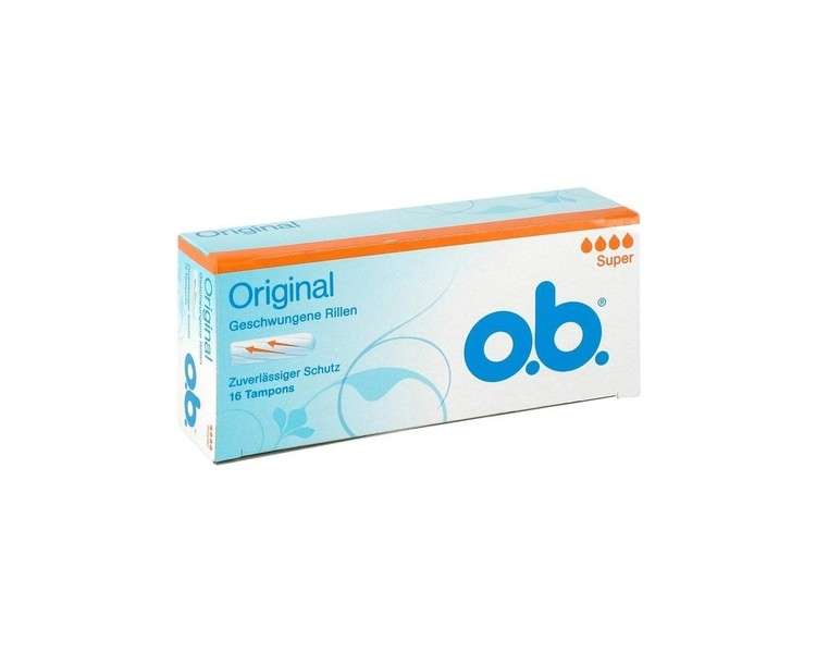 O.B. Super Tampons