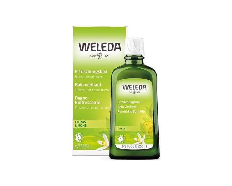 Weleda Bio Citrus Refreshing Bath with Essential Citrus Oils 200ml