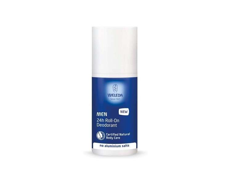 Weleda Bio Men Roll-on Natural Deodorant with a Fresh Herb Scent 50ml