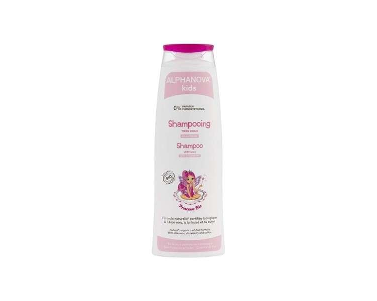 Alphanova Kids Go Take Your Shower! 3in1 Organic Strawberry & Cotton Shower Gel 250ml