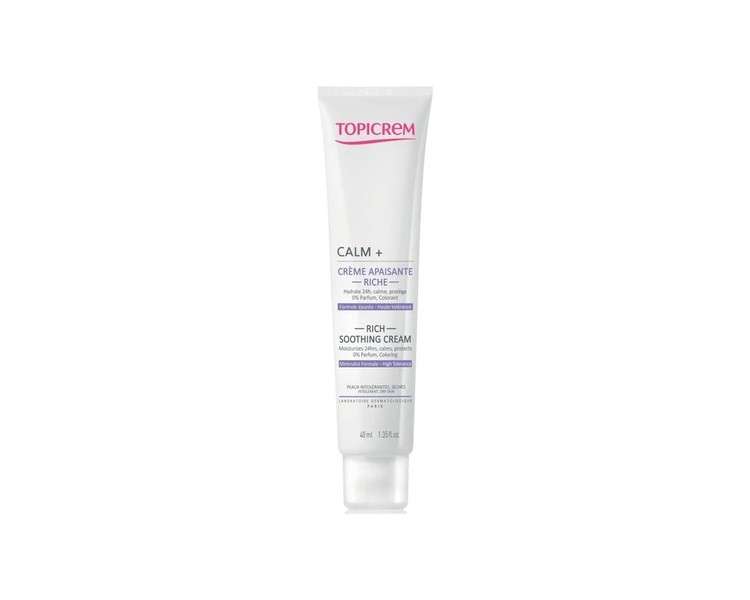 Topicrem CALM+ Rich Soothing Cream 40ml