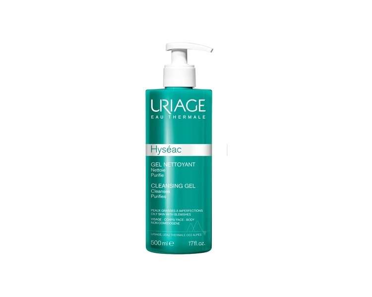 Uriage Hyseac Cleansing Gel 500ml