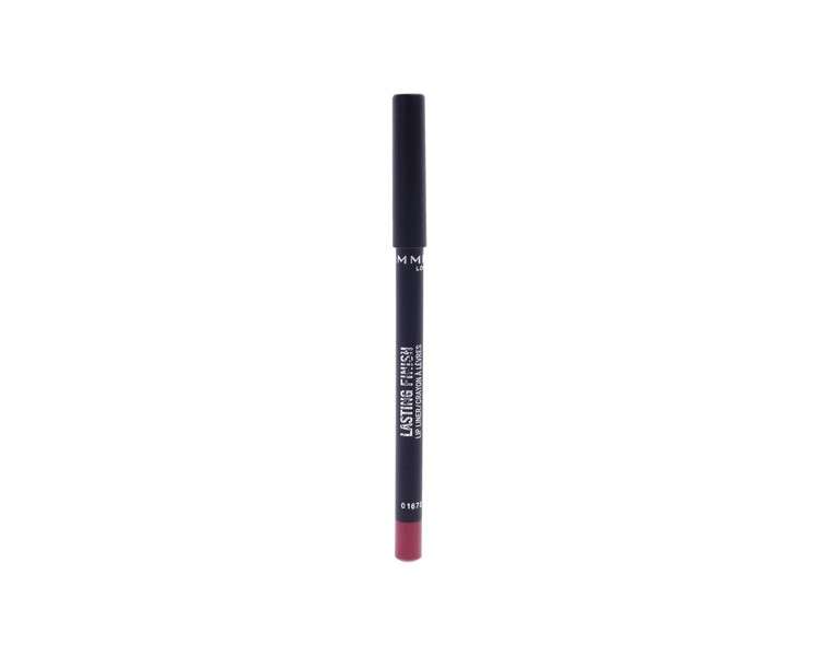 Rimmel London Lipliner Lasting Finish 125 Indian Pink