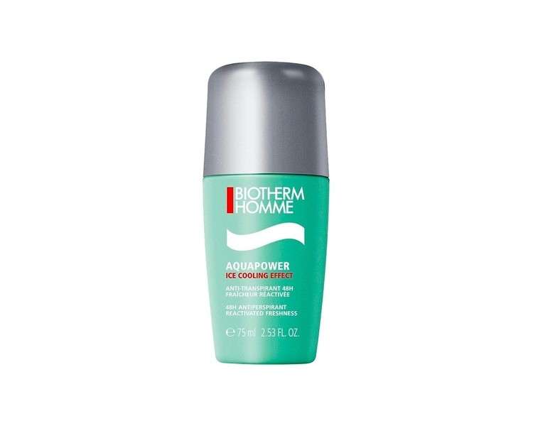 Biotherm Homme Aquapower Deodorant Roll-On 75ml