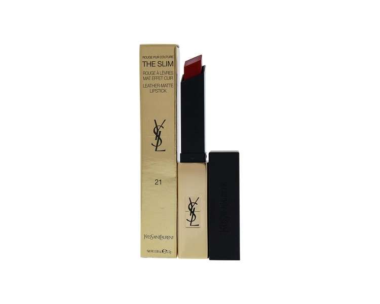 Yves Saint Laurent Rouge Pur Couture The Slim Matte Lipstick No.21 Rouge Paradoxe