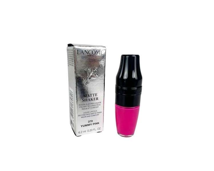 Lancome Matte Shaker Liquid Lipstick 379 Yummy Pink 0.20 Oz - New in Box