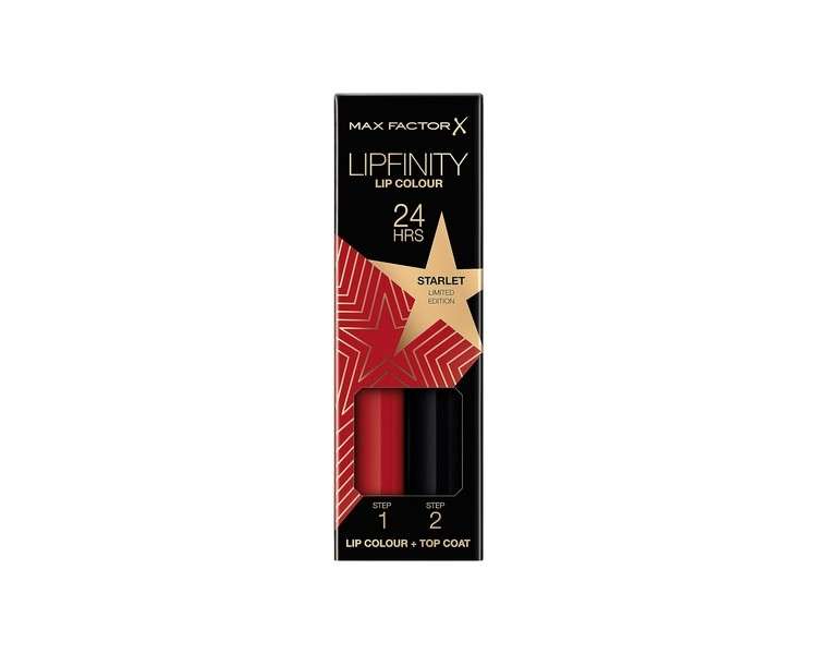 Max Factor Lipfinity Lip Colour 2 Step Rising Stars Collection 88 Starlet