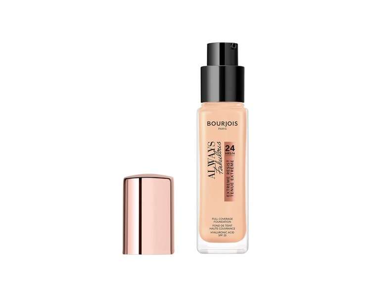 Bourjois Always Fabulous Foundation 100 Rose Ivory 30ml