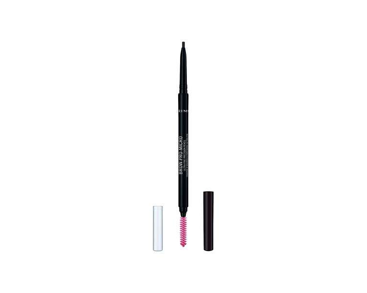 Rimmel Brow Pro Micro Dark Brown 003 Eye Cosmetics Pencil