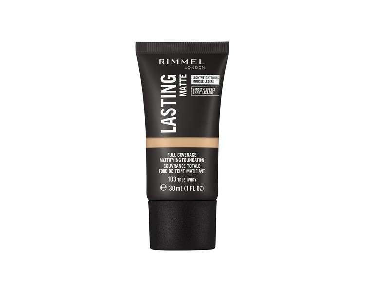 Rimmel London - Lasting Finish Matte Foundation - 200 Soft Beige 30ml