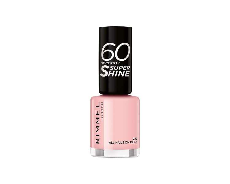 Rimmel 60 Seconds All Nails On Deck Nail Polish - Single Unit