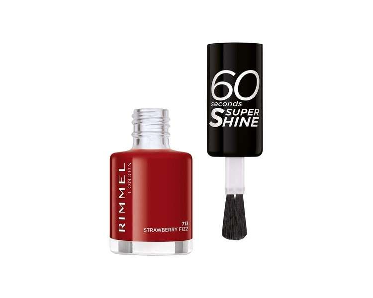 Rimmel 60 Seconds Super Shine 713 Strawberry Fizz 0 Count