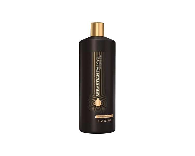 Sebastian Professional Dark Oil Lightweight Conditioner for Smooth and Nourished Hair 1L Sandalwood 999.58ml