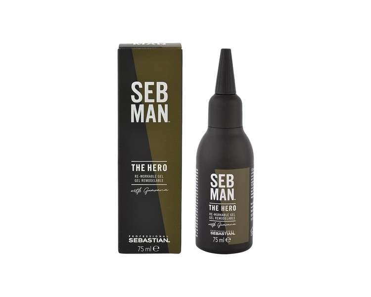Seb Man The Hero Remodelable Hair Gel & Pomade for Men 75ml