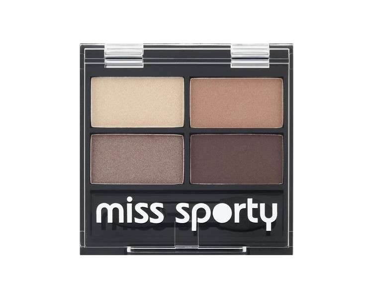 Miss Sporty Shadow Eyeshadow Palette Brown Quattro 403 3.2g