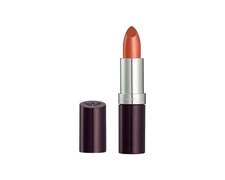 Rimmel London Lasting Finish Lipstick 210 Coral in Gold 4g