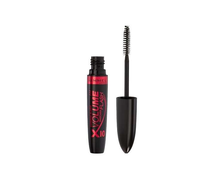 Rimmel Volume Flash X10 Volumising Mascara 8ml Extreme Black