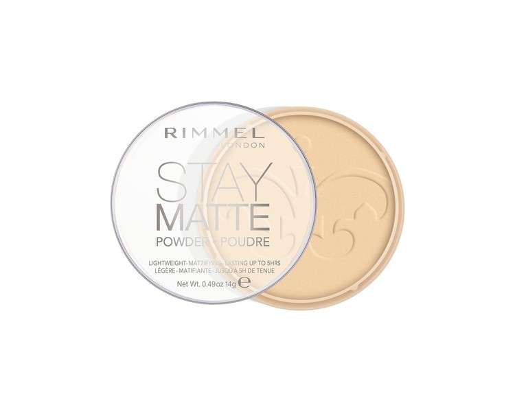 Rimmel Stay Matte Pressed Powder Transparent 14g