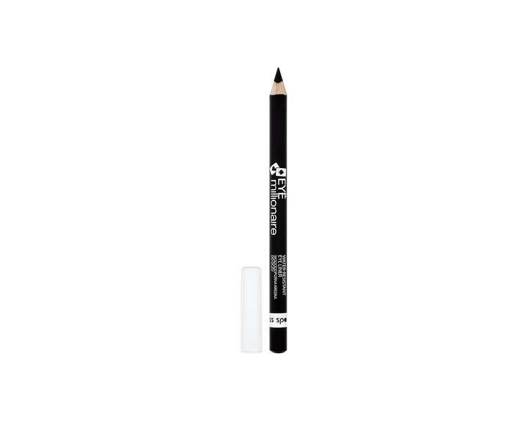 Miss Sports Eye Millionaire Water-Resistant Eye Liner Waterproof 001 Clover Black 1g