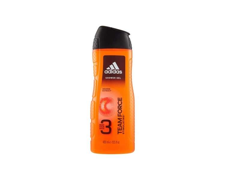 Adidas Team Force 3in1 Shower Gel 400ml