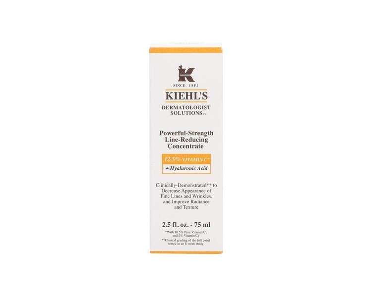 Kiehl's Powerful Strength Line Reducing Concentrate Vitamin C and Hyaluronic Acid 75ml