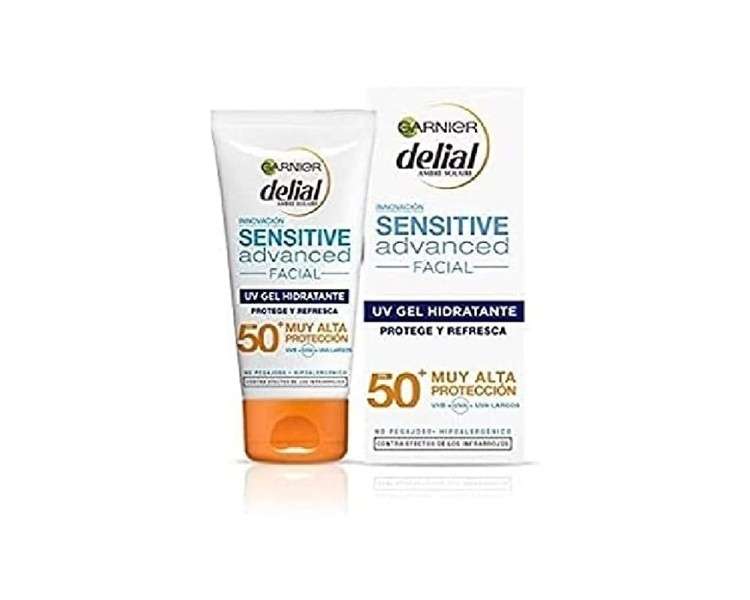 Delial Sensitive Advanced Facial Sunscreen SPF 50+  50ml